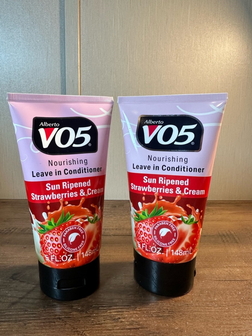 Alberto VO5 Nourishing Leave in Conditioner Strawberries & Cream 5 fl oz 2 Tubes